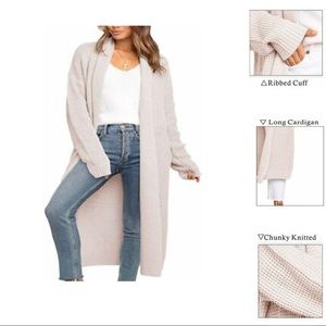 MIHOLL Women's Long Cardigan Sweater